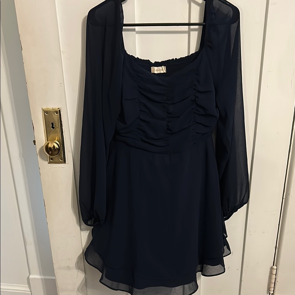 Altar'd State Navy Mini Dress